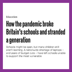 How the pandemic broke Britain's schools