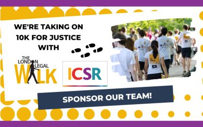 ICSR Team Participating In London Legal Walk 2024